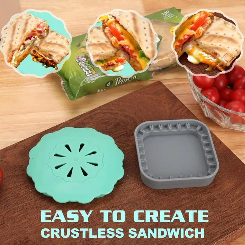 Sandwich Press Kids Food Cutters For Kids Lunch Crust Cutter Sandwich For Kids Lunch Box Accessories For Kids For Lunchbox