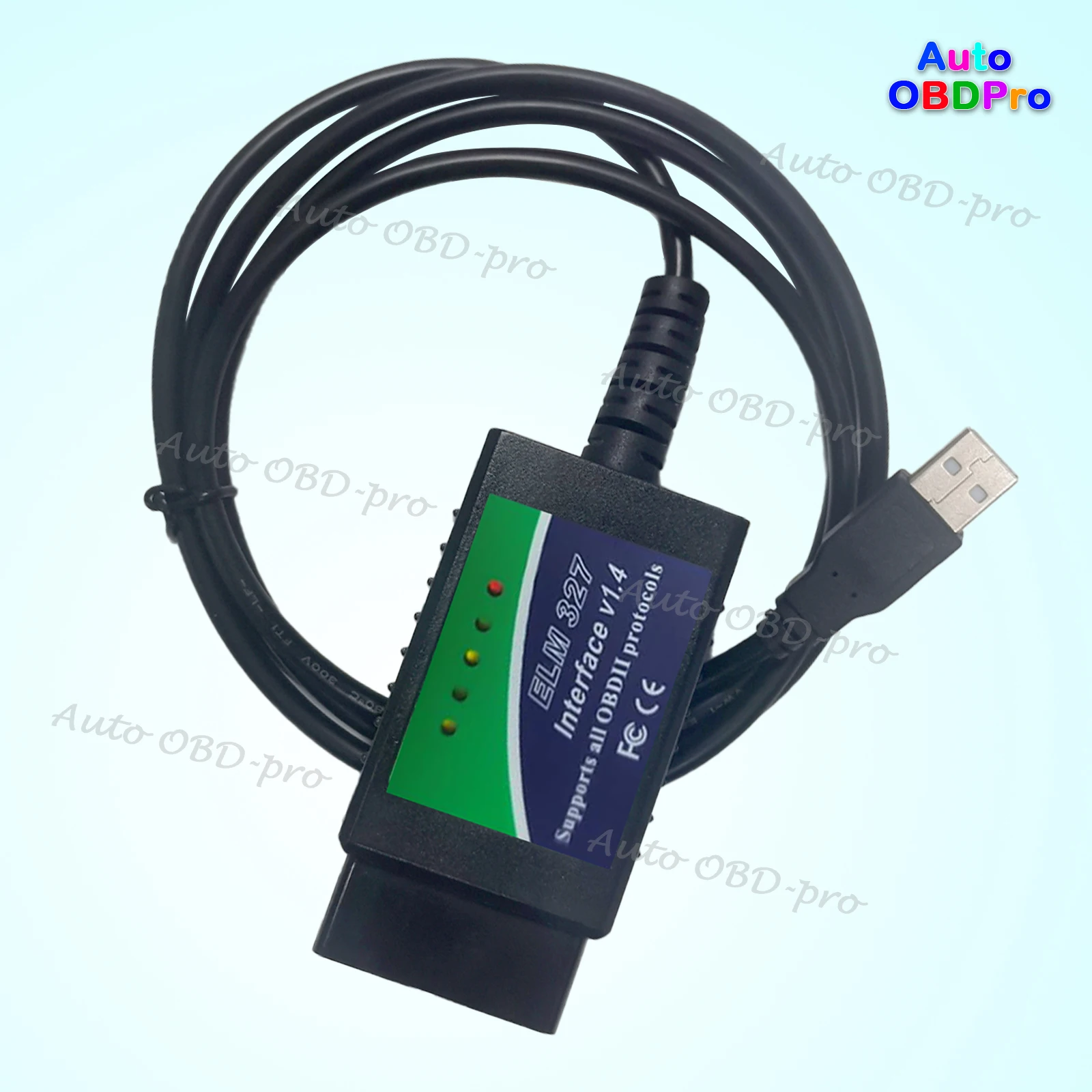 ELM327 USB V 1.4 Интерфейс последовательной шины Автоматический сканер поддерживает считыватель автомобильных кодов протокола OBDII, оригинальный FT232RL PIC18F2480