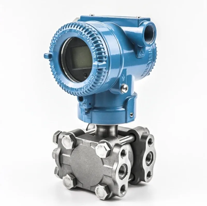 3051 Differential pressure transmitter Single and double flanged mi-cro capacitance high precision monocrystallin