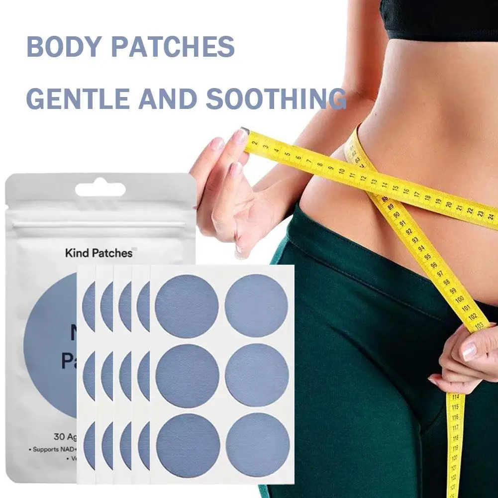GLP-1 NAD+ Kind Patches Body Shaping Patches Weight Loss Slimming Stickers Suppressing Appetite For Weight Management - view 3