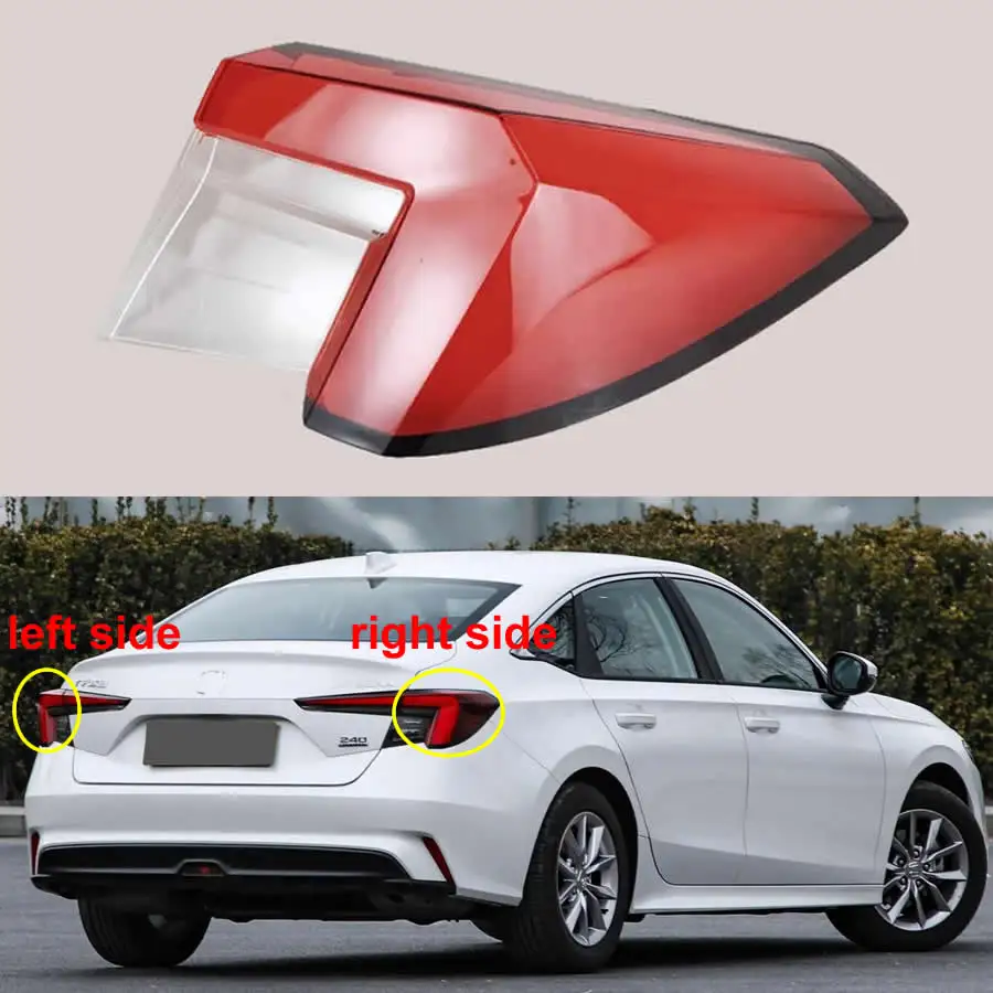 For Honda Integra 2022 2023 2024 Replacement Outer Tail Lamp Cover Brake Lights Shell Replace The Original Lampshade