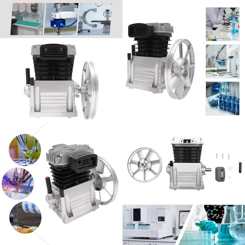 

3HP 960RPM Air Compressor Pump Head with 2 Cylinders for industries such as electronics machinery