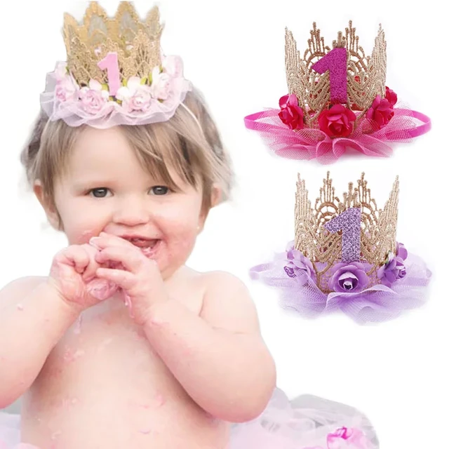 Baby schnitzel Princess 1st Birthday Crown