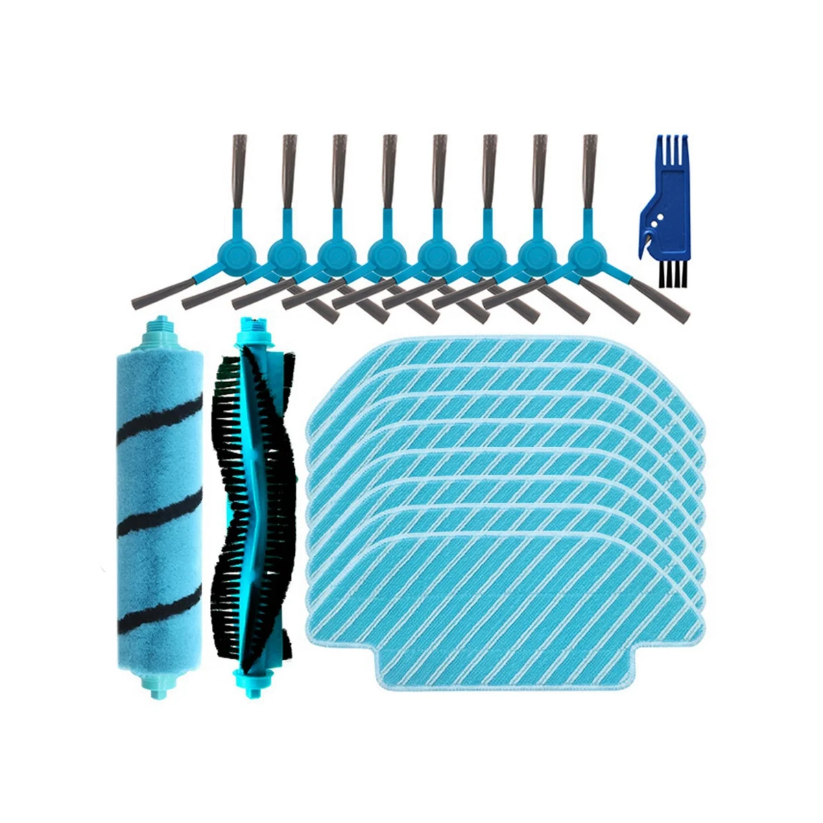 For 4090 4490 4690 5090 5490 6090 Robot Vacuum Cleaner Side / Soft Roller Brush Mop Cloth Rags Accessories