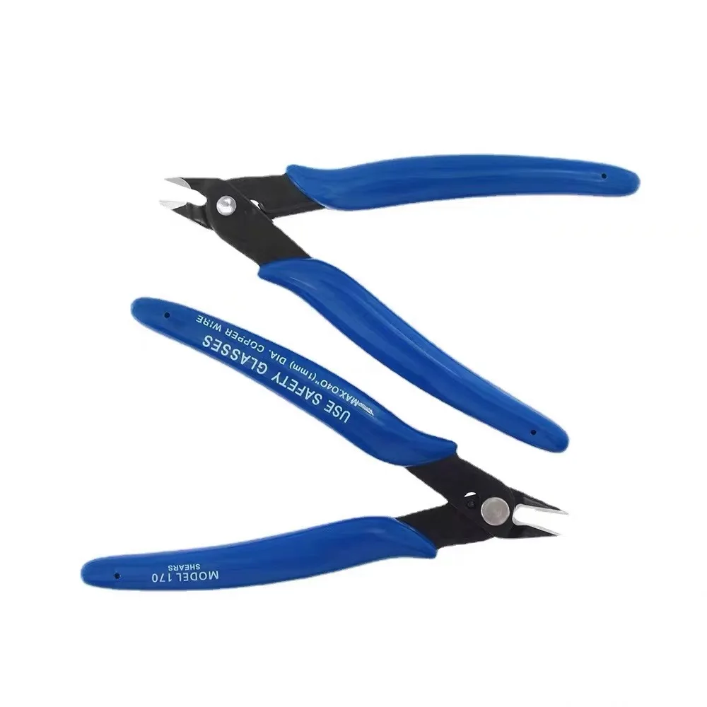 PLATO170 DIY Multi Functional Tool Professional Pliers Side Cutting Nippers Electrical Wire Cable Snips Stainless Steel Pliers