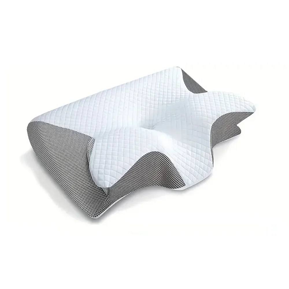 Butterfly Sleep Memory Neck Pillow Slow Rebound Comfortable Memory Foam Sleep Pillow Cervical Orthopedic Neck Massage Bed Pillow view 6