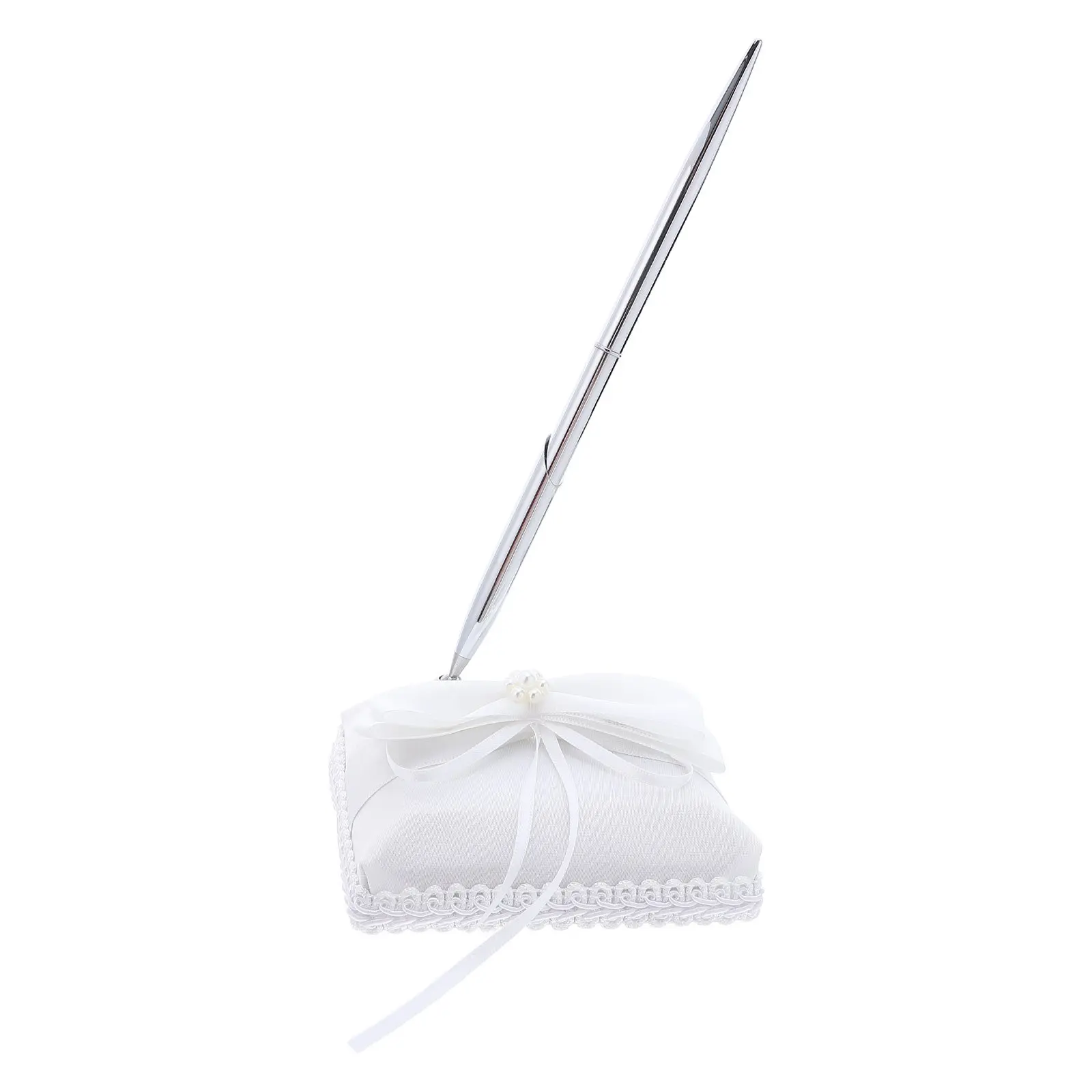 caneta-de-assinatura-para-casamento-em-metal-com-suporte-de-tecido-decorado-com-laco-elegante-para-livro-de-visitas-Album-de-fotos-cerimonia-de-formatura-e-mesa-de-recepcao