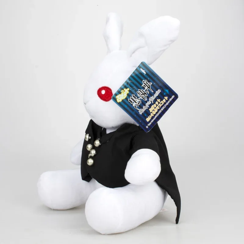 Anime Kuroshitsuji Black Butler Plush Doll Rabbit Cosplay Costume Ciel Phantomhive Stuffed Toy for Children Birthday Gift