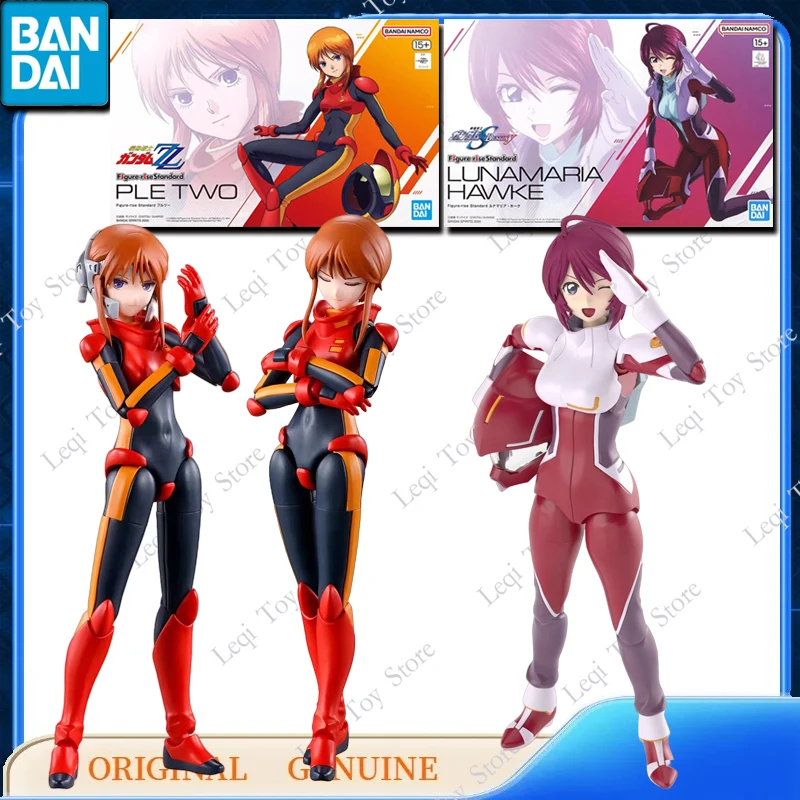 Bandai Echt FRS GQuuuuuuX PLE TWEE HAWKE NYAAN NIKA SULETTA KIKORU SHINOMIYA Action Anime SPEELGOED Figuren Assemblage Model Ornamenten