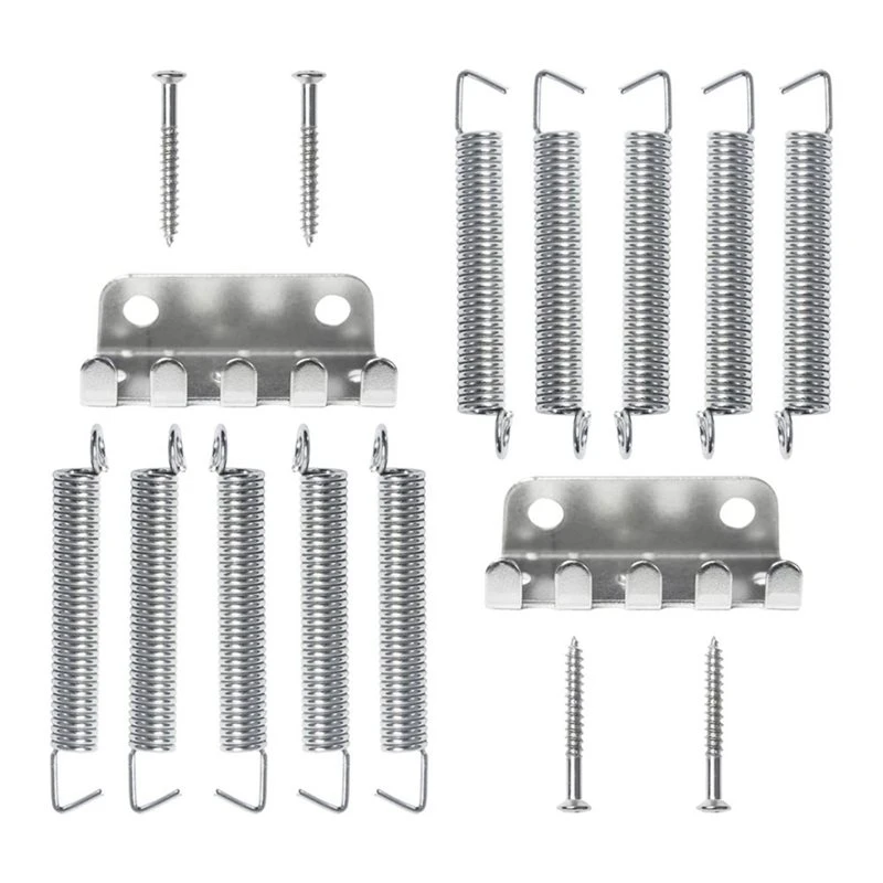 T22C For ST For Style Locking Tremolo System 2 Pack Electric Guitar Tremolo Spring Claw Kit, Replacement Tremolo Bridge Spring