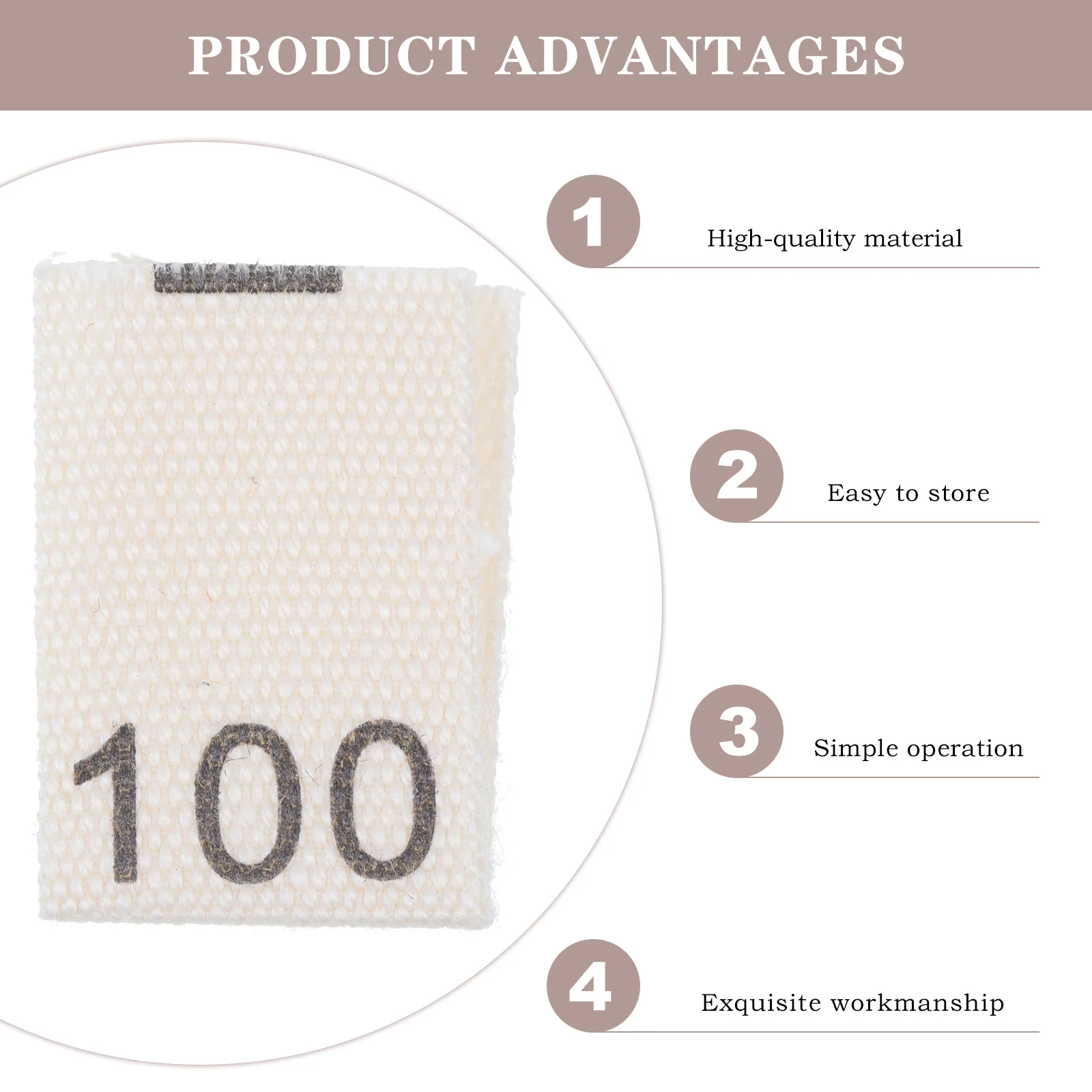 

200 шт. складные этикетки с размерами для детской одежды, эффективная сортировка, швейные принадлежности, этикетки с размерами шитья, аксессуары для детской одежды