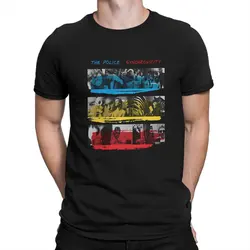 Men Synchronicity T Shirt The Police Band Tops Vintage Short Sleeve Round Neck Tees Gift Idea T-Shirts