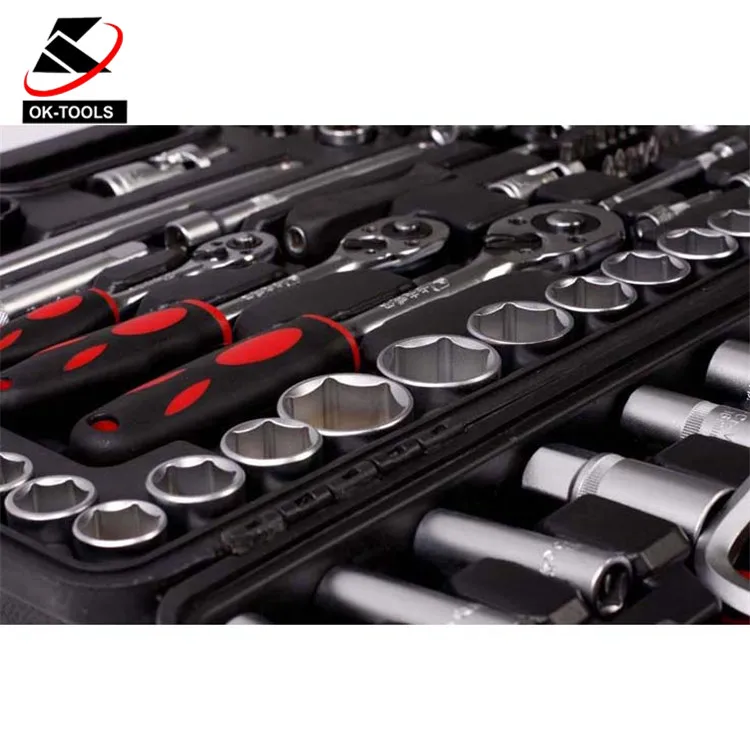 Hangzhou Custom made 155pcs metric emergency tool set Suitable for maintenance of automobiles mecequipment torx socket set