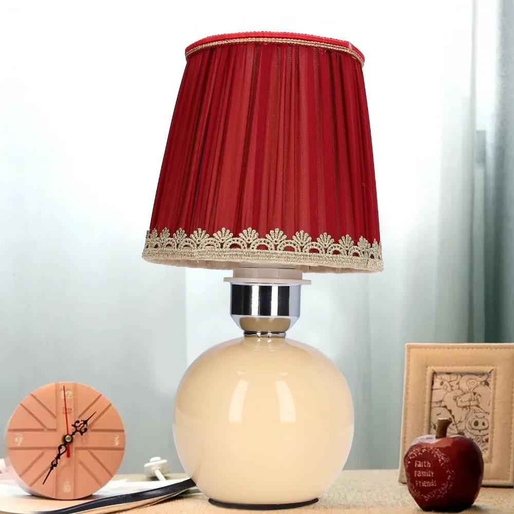 6PCS Modern Fabric Lampshade Clip On Design 5.5 inch Height Lamp Cover Chandelier Lamp Shades Wall Lamp