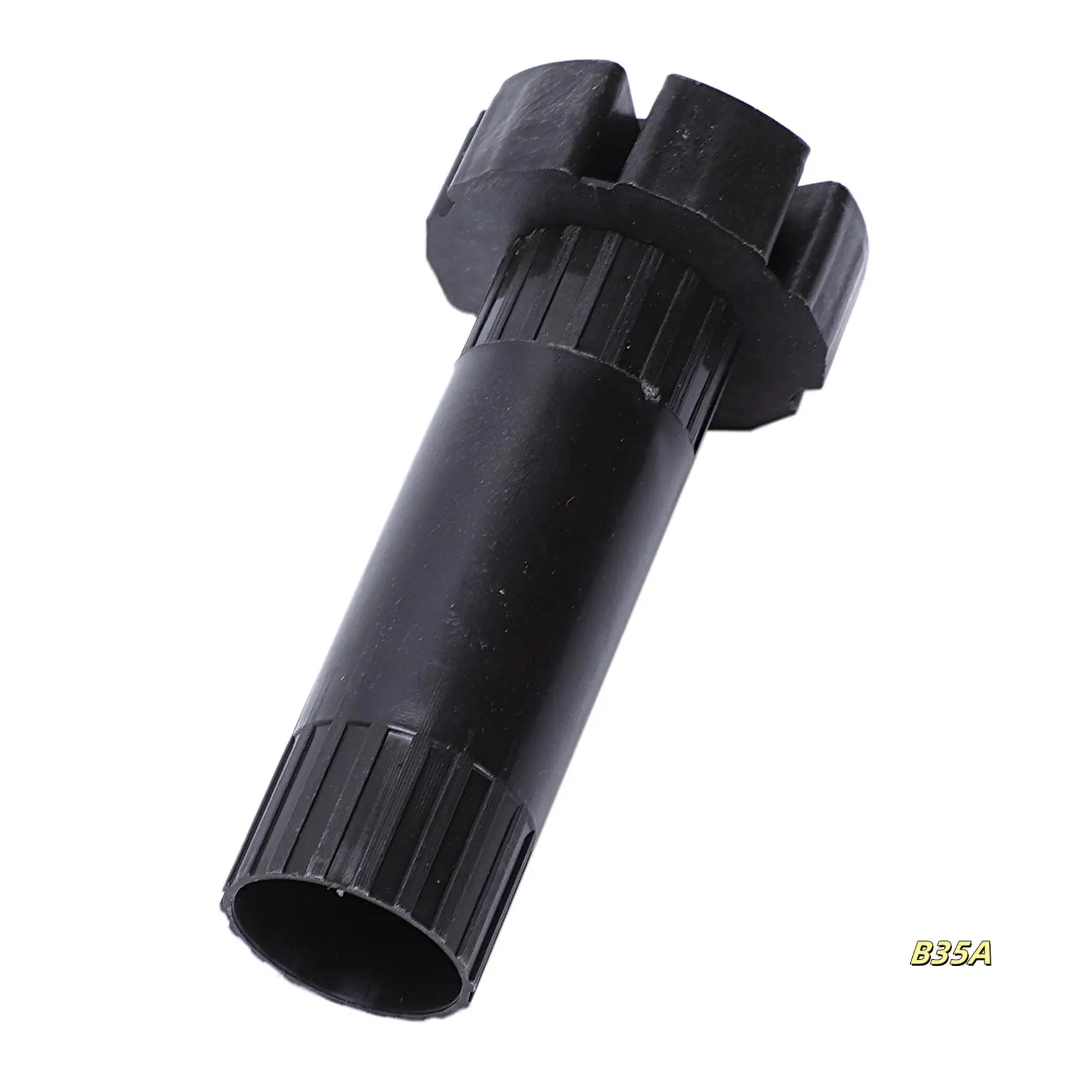 4X Plastic Adjustable Height Kitchen Cupboard Plinth Foot Leg Black