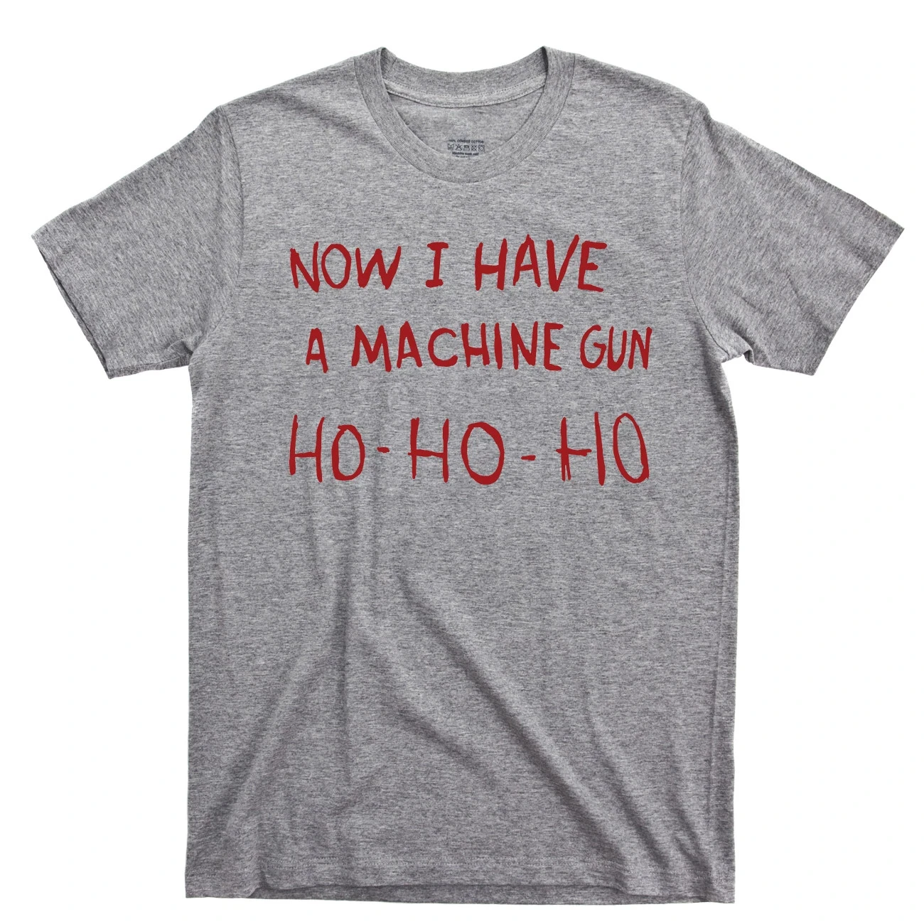 Now I Have A Machine Gun T Shirt Die Hard Ho Bruce Willis John McClane Movie Tee
