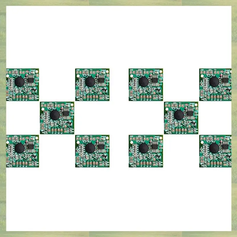 

N15R-10PCS 30S секундная плата воспроизведения голоса электронная поздравительная открытка рекордер звуковой модуль чип музыка говорящая записываемая