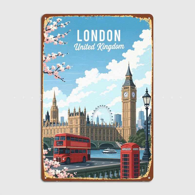 Singapore Skyline and Merlion Metal Custom Sign Living Room Wall Indoor Decor Room Decoration Bedroom Posters Home Decor