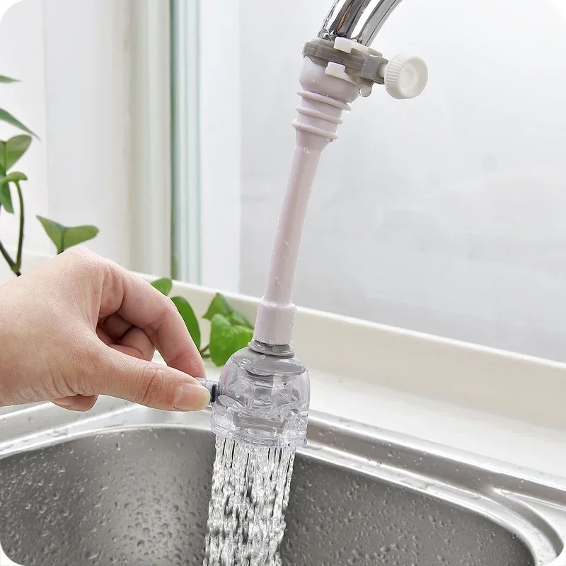 360 Rotatable 2 Modes Bubbler Water Saving High Pressure Nozzle Filter Tap Adapter Faucet Extender Bathroom Kitchen Accessories