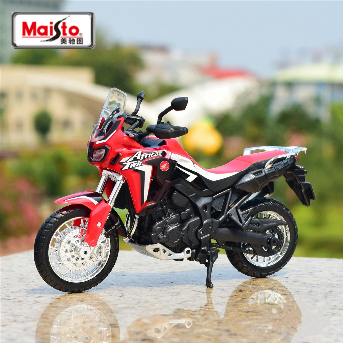 

Модель мотоцикла Maisto 1:18 Honda Africa Twin DCT из сплава, литая металлическая игрушка, модель мотоцикла, Коллекционная модель, подарок для детей