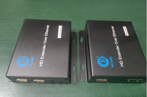 

RJ45 HD-MI VKM 200meters support maximum resolution 1920*1080P@60Hz downward compatibility CAT5e/6 cable Extender over ethernet