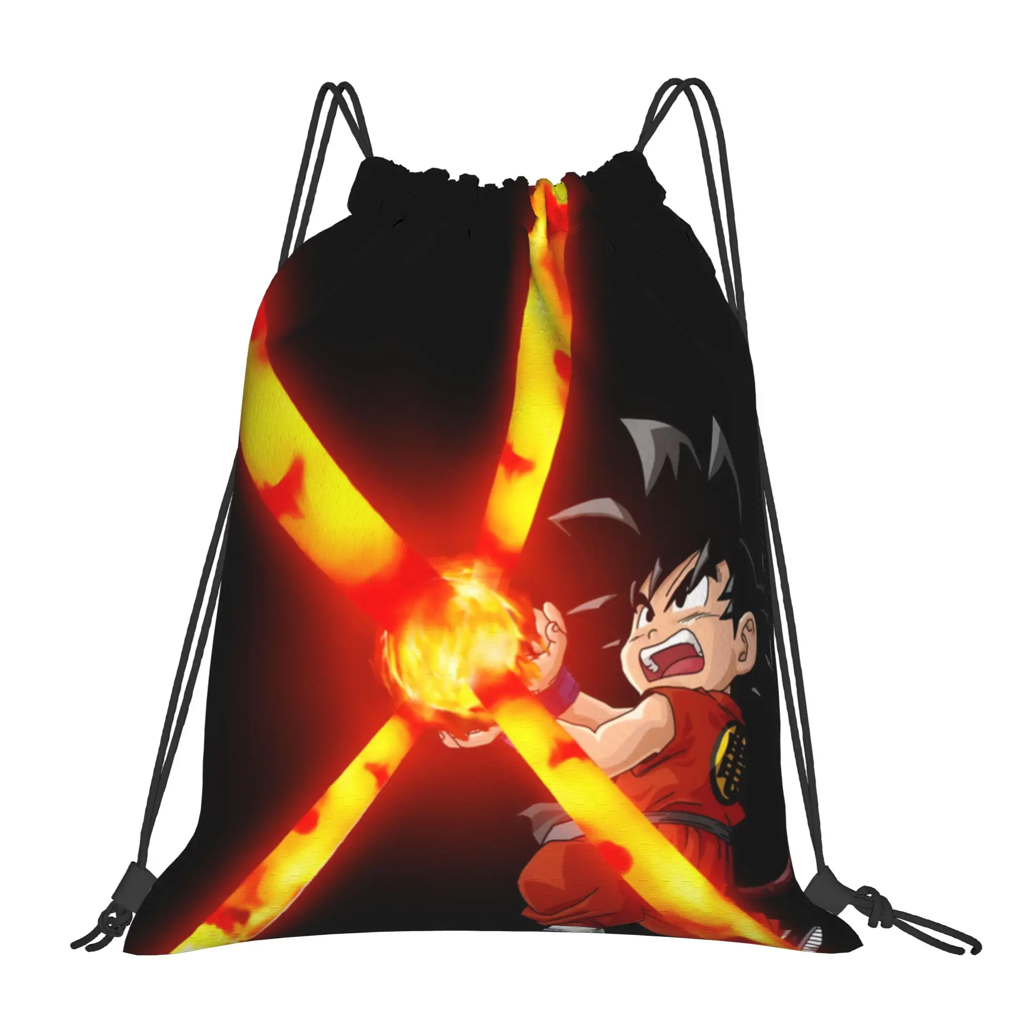 1 pc DRAGON BALL  Kawaii Drawstring Bags Gym Shoe Clothes Storage Multi-function Teen Portable