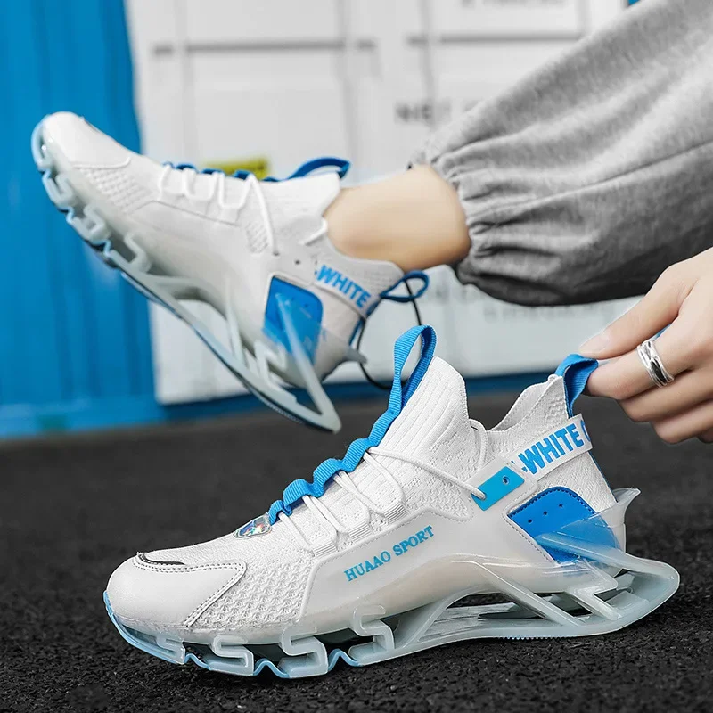 

2024 Spring and Autumn New Sports Shoes Comfortable and Breathable Running Trend Shoes High Quality Men's Casual Shoes sneakers