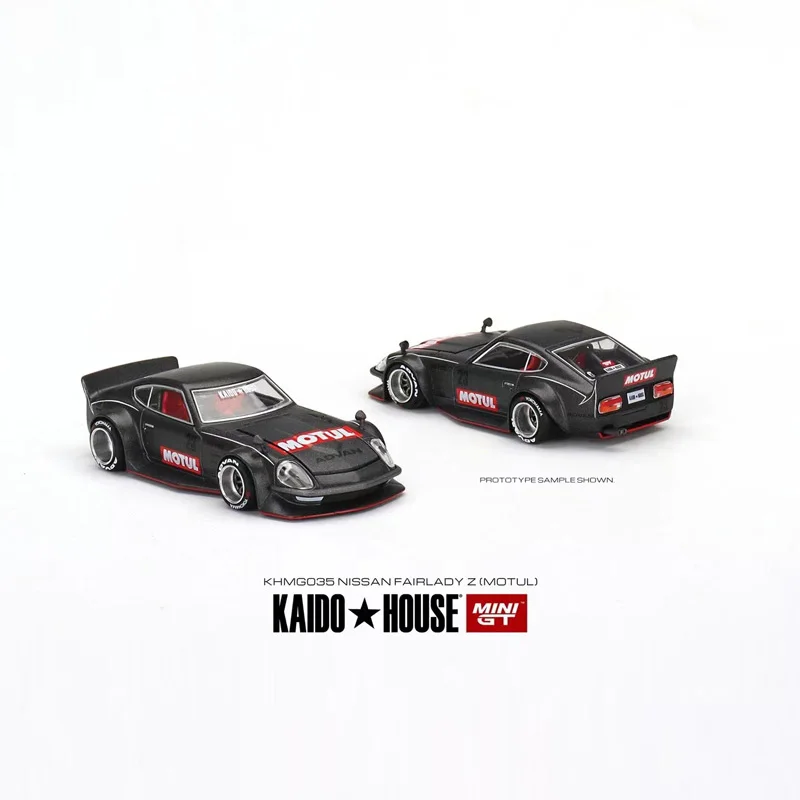 KAIDO HOUSE  MINI GT KHMG035 #20  Open 1:64 Datesang 510 Fire S30 action figure  Die-cast alloy car model