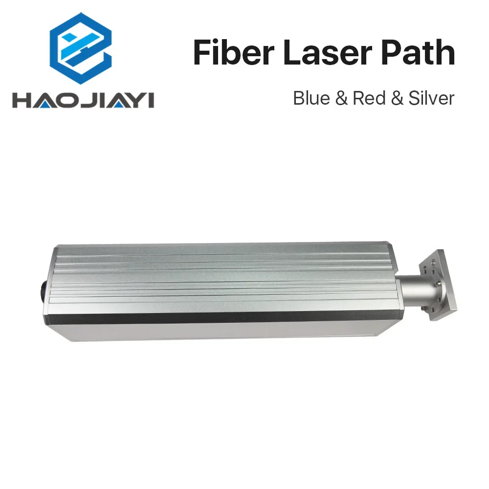 Fiber Laser Path Blue Red Silver Standard Fiber Laser Path Housing Rayucs MAX Interface for Laser Marking Machine