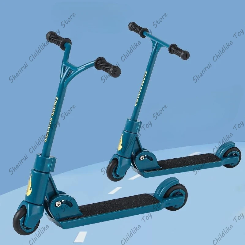 Finger Roller Mini Finger Roller Kunststoff Zweirad Roller Finger Skateboard Kinder Lernspiel zeug Finger Fahrrad lustiges Spielzeug