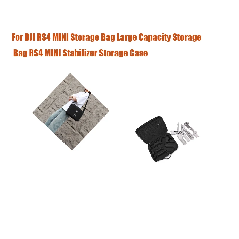 

For DJI RS4 MINI Storage Bag Large Capacity Storage Bag RS4 MINI Stabilizer Storage Case