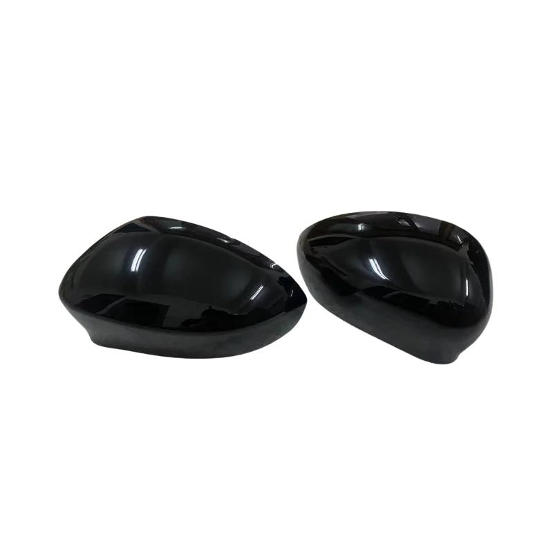 2PCS Car Side Rearview Wing Mirror Cover For Fiat 500 500C GRANDE PUNTO 595 ABARTH 695 2007-2023 Replacement Caps Trim