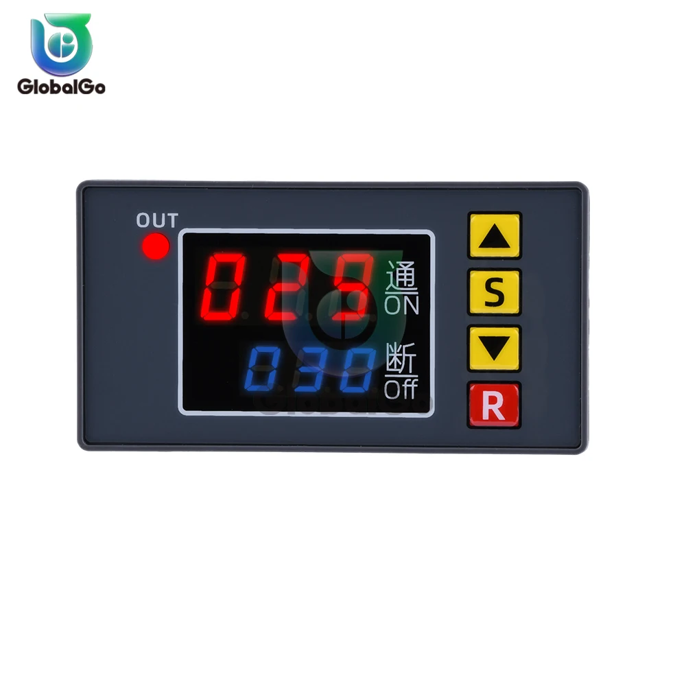 

T3231 AC 110V 220V Digital Time Delay Relay LED Display Cycle Timer Control Switch Adjustable Timing Relay Time Delay Switch