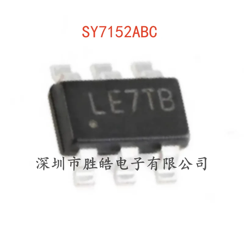 

(10PCS) NEW SY7152ABC DC-DC Boost Converter Regulator Chip SOT-23-6 SY7152ABC Integrated Circuit