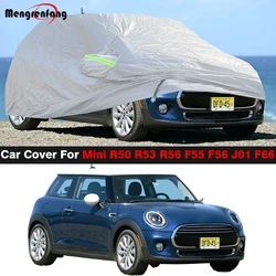 Car Cover Auto Anti-UV Sun Rain Snow Dust Prevent Cover Windproof For Mini Hatch R50 R53 R56 F55 F56 J01 F66 Hatchback