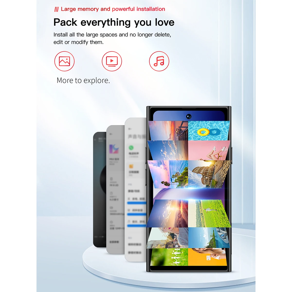 【World Premiere】ONEMYTH S26 Pro Mini Smartphone 4G Network Dual SIM Play Store 4.0 Inch HD Display 2000mAh 2GB+16GB Android 12.0