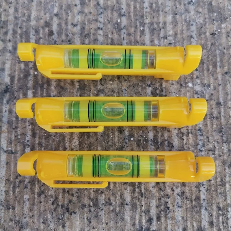 4Pcs String Level Hanging Line Bubble Levels For Leveling Surveying, Building Trades, Bricklaying, Etc.