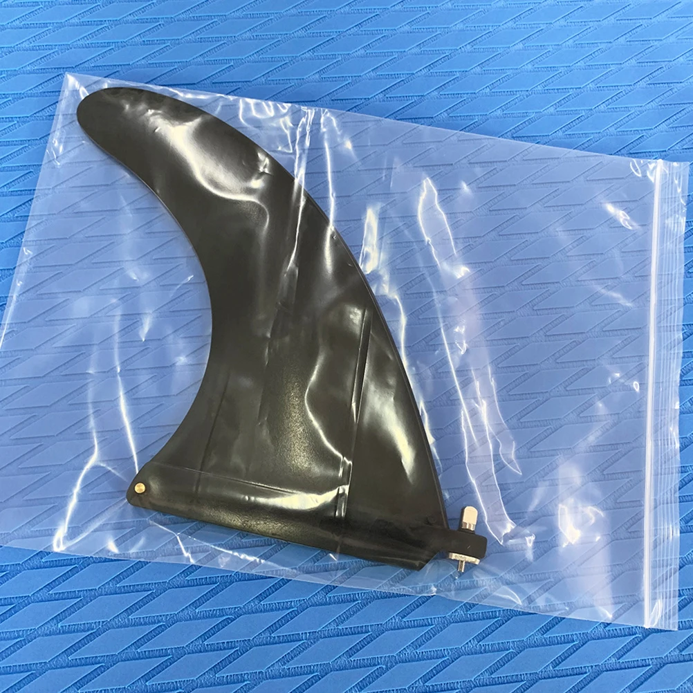 

1pc Inflatable Surfboard Tail Fin Simple Rudder Detachable Medium Template Balanced Lightweight Durable Plastic Nylon Easy