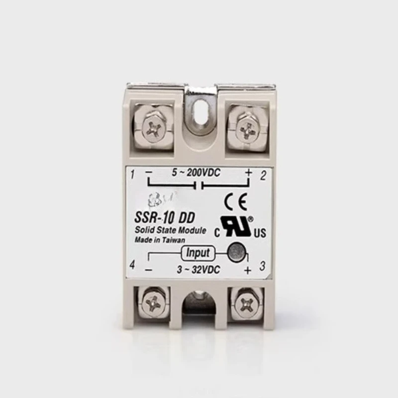 SSR-10DD SSR-25DD SSR-40DD SSR-50DD SSR-60DD SSR-75DD SSR-80DD SSR-90DD SSR-100DD DC controlado relé de estado sólido 5 ~ 200V