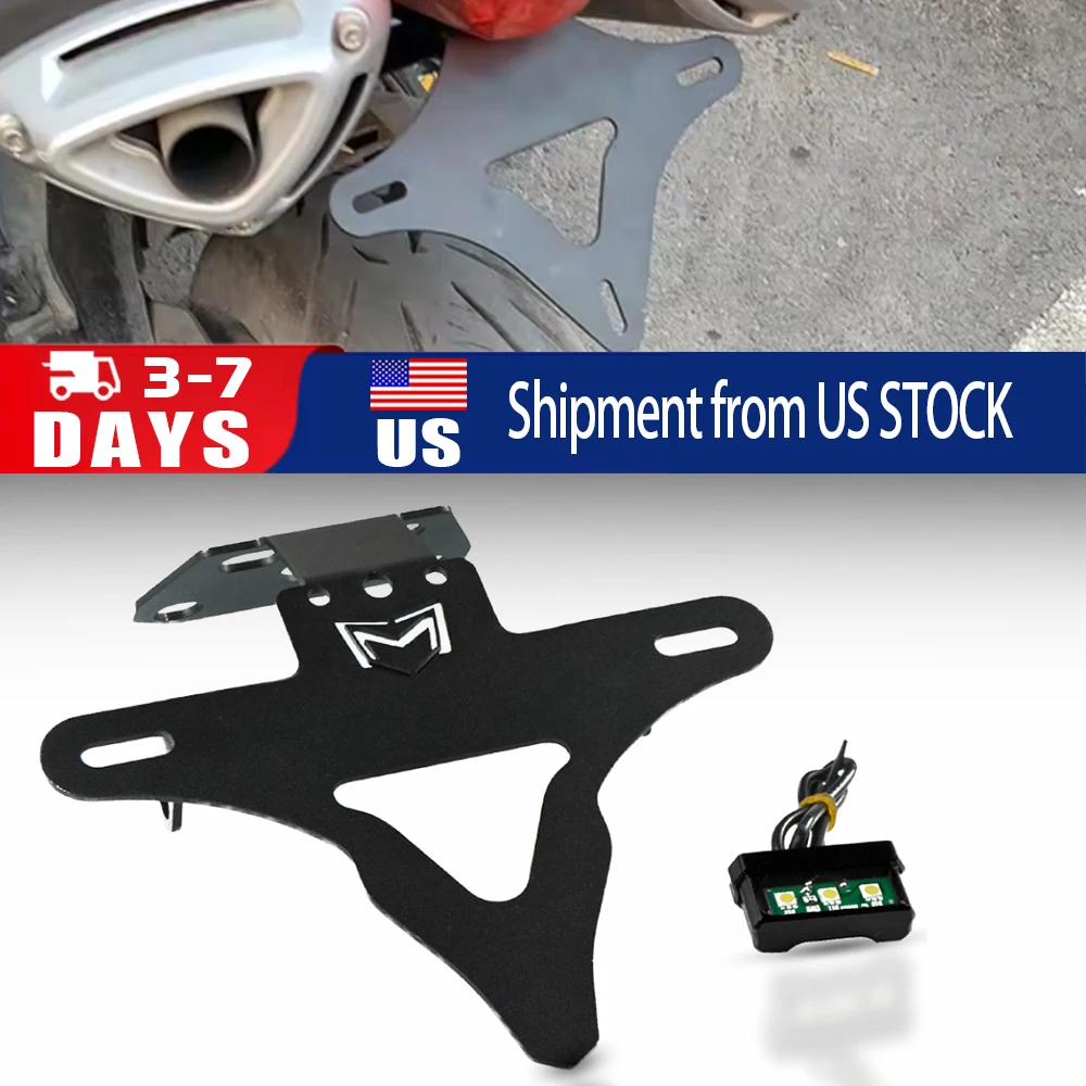

FOR CFMOTO CF 400NK 650NK 150NK 150 650 400 NK 2016 2017 2018-2023 License Plate Bracket Licence Registration Holder Motorcycle