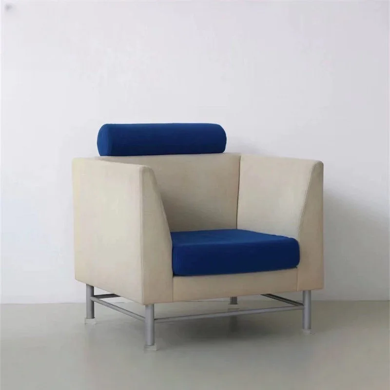 Leisure chair sofa studio contrasting colors modern design hotel furniture