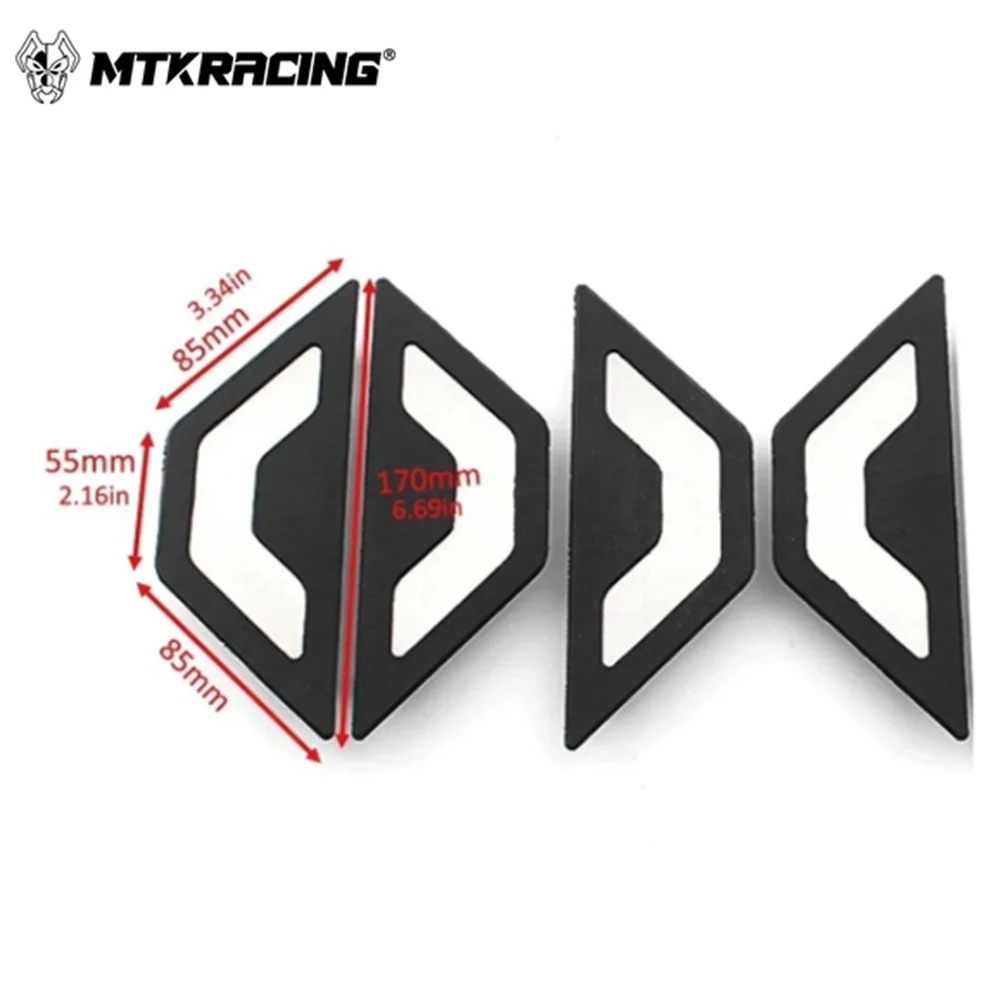 MTKRACING-Placa de Pedal de Motocicleta, Apoio para os pés, Footboard, Step Footpad, Foot Pegs, Fit para HONDA, FROZA 750, NSS750, 2021-2024