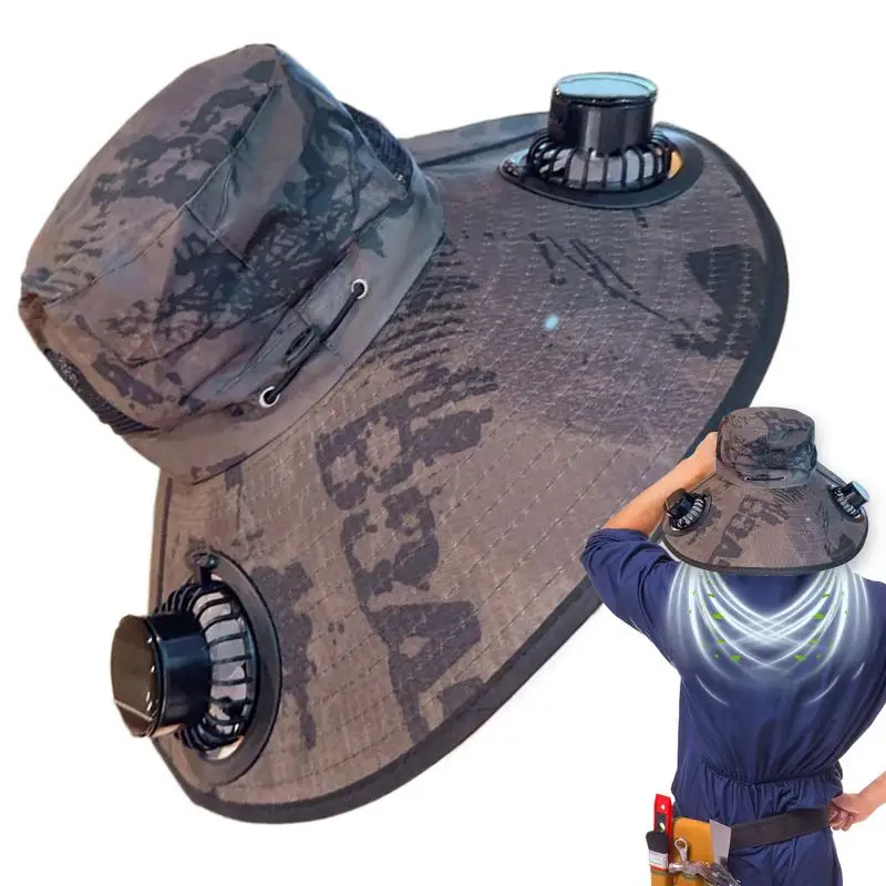 

Мужские шляпы с широкими полями, USB-шляпа от солнца с вентилятором, женские кепки для рыбалки, гольфа, лета, пешего туризма, катания на лодках, работы, кемпинга