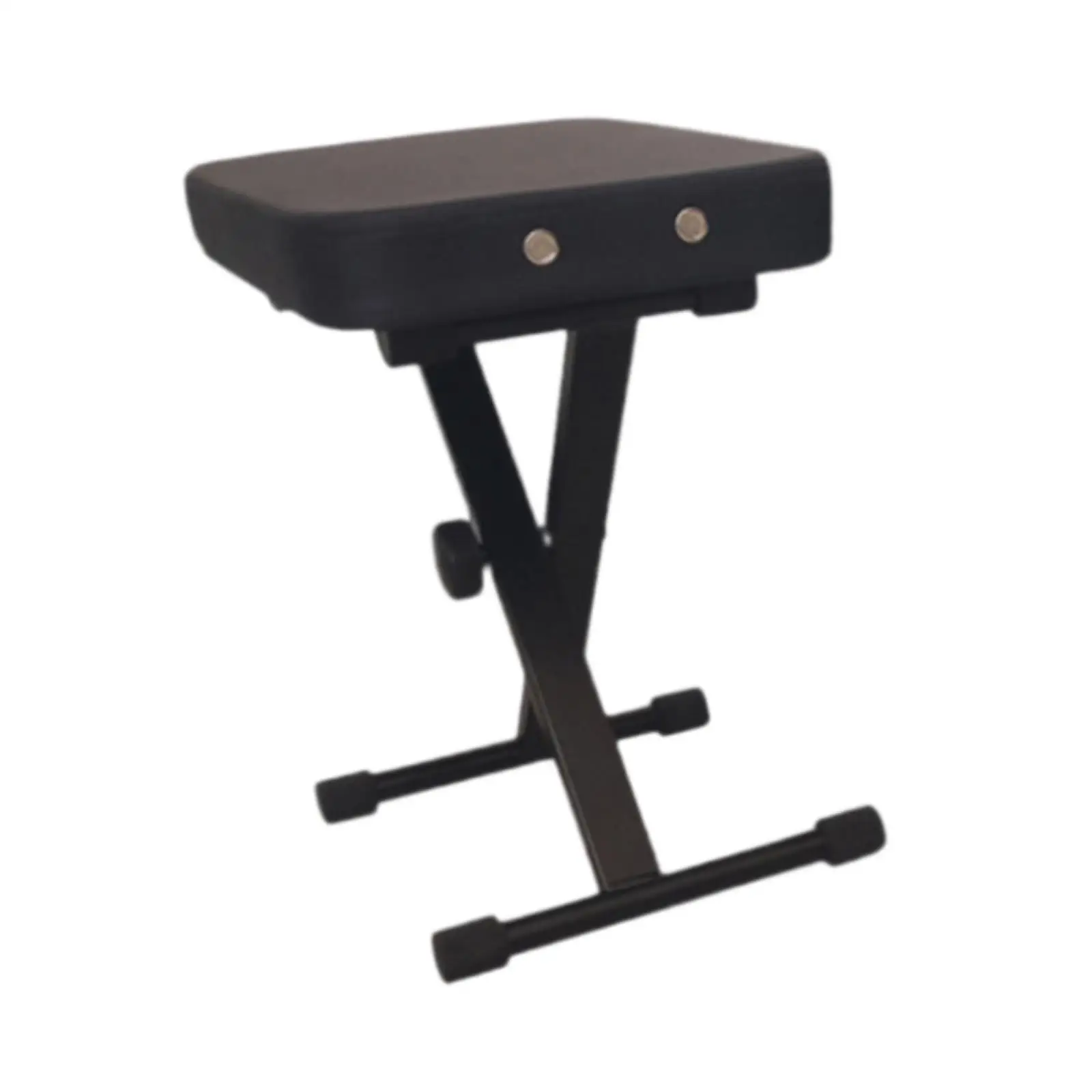 Adjustable Keyboard Bench, Padded Keyboard Seat, Folding x Styles Piano Stool for Musica Playing Performances Drum Guitar