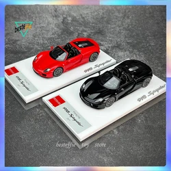 Original Makeup Car Model 1/43 Simulation Resin Convertible Supercar Car Model Room Ornament Boy Collection Birthday Toys Gift