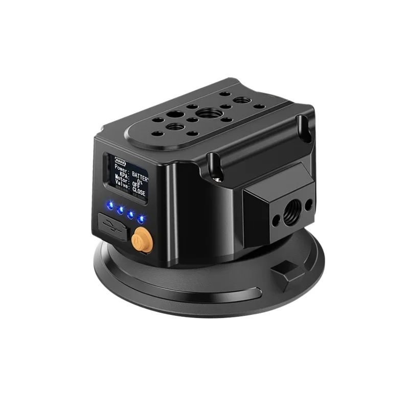 

Electronic suction cup 3 inch 75mm vacuum electric suction cup photography camera long battery life 1/4 car roof 3/8 mounted