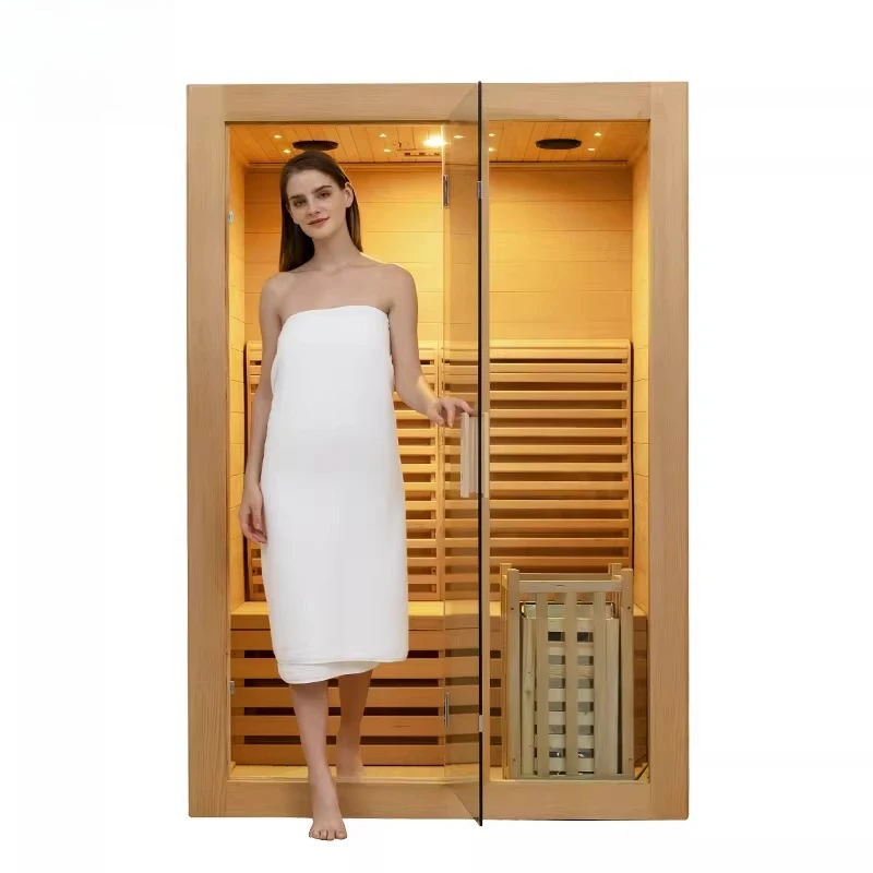 

Паровая комната Влажная паровая комната Паровая сауна Ящик для ванны Одиночная двухпотовая сауна для дома