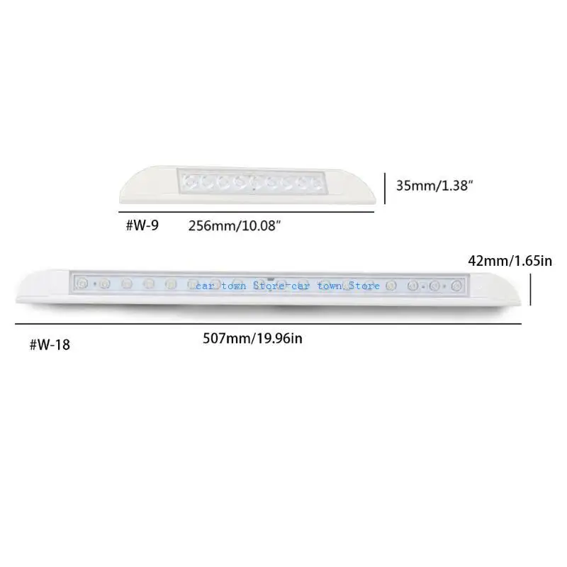 RXJE Universal RV Sunshade Panel Lighting Equipment 12-28V Waterproof LED Awning Lamp
