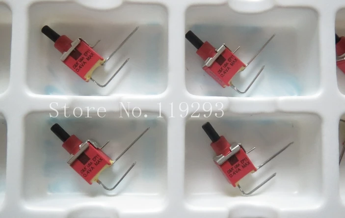 [BELLA]American c/k EP11 miniature pushbutton switch 0.4VA 2 feet curved legs reset switch by -pass switch--10PCS/LOT