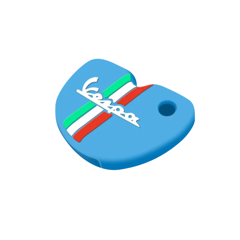 For Vespa Enrico Piaggio GTS300 LX150 Fly 125 3vte Gts 200 Silicone Motorcycle Key Case Cover Holder Shell Keychain Accessories